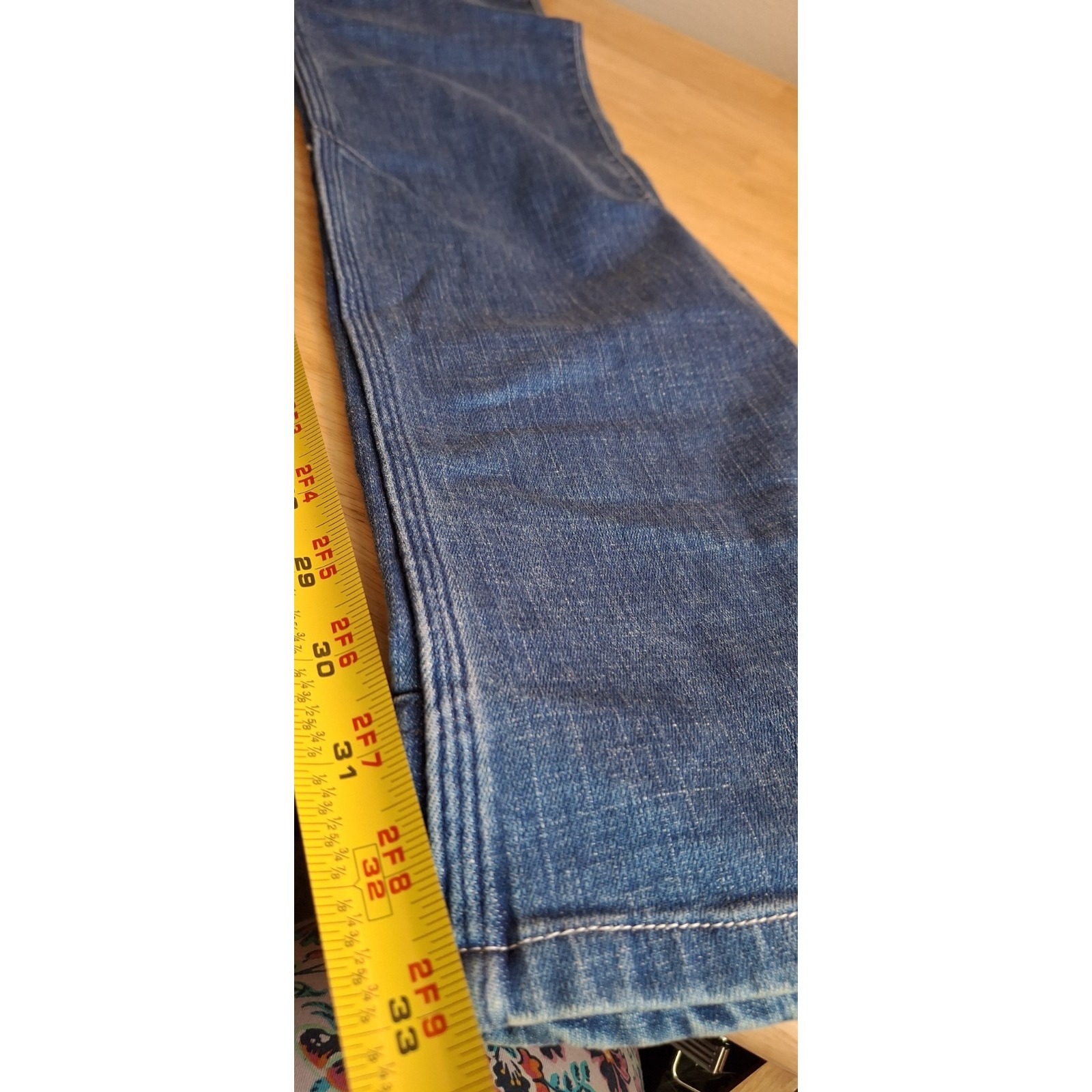 Dovetail Workwear Dx Bootcut Denim Jeans Utility Pants Size 12- 30x33 Nwt — image 7 of 8